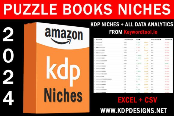 Download Amazon KDP Puzzle Book Niches 2024 - Amazon kdp Collection