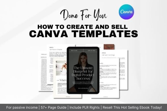 Download How to Sell Canva Templates Etsy Ebook - Premium Bundle