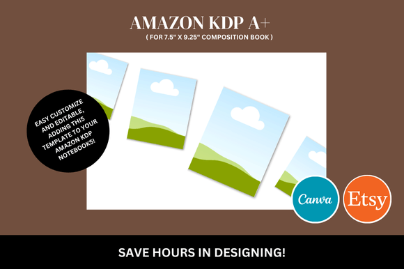 Download Amazon KDP a+ Canva Mockup - Amazon kdp Collection