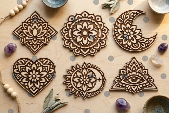 Download Mandala Spiritual Symbol SVG Bundle - Bundle Collection