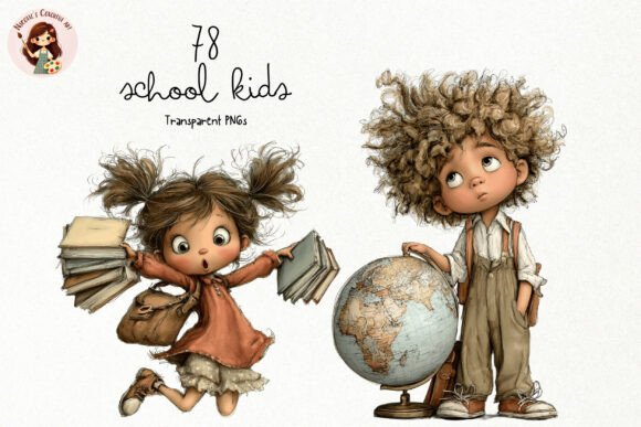 Download Cute School Kids PNG Clipart Bundle - Bundle Collection
